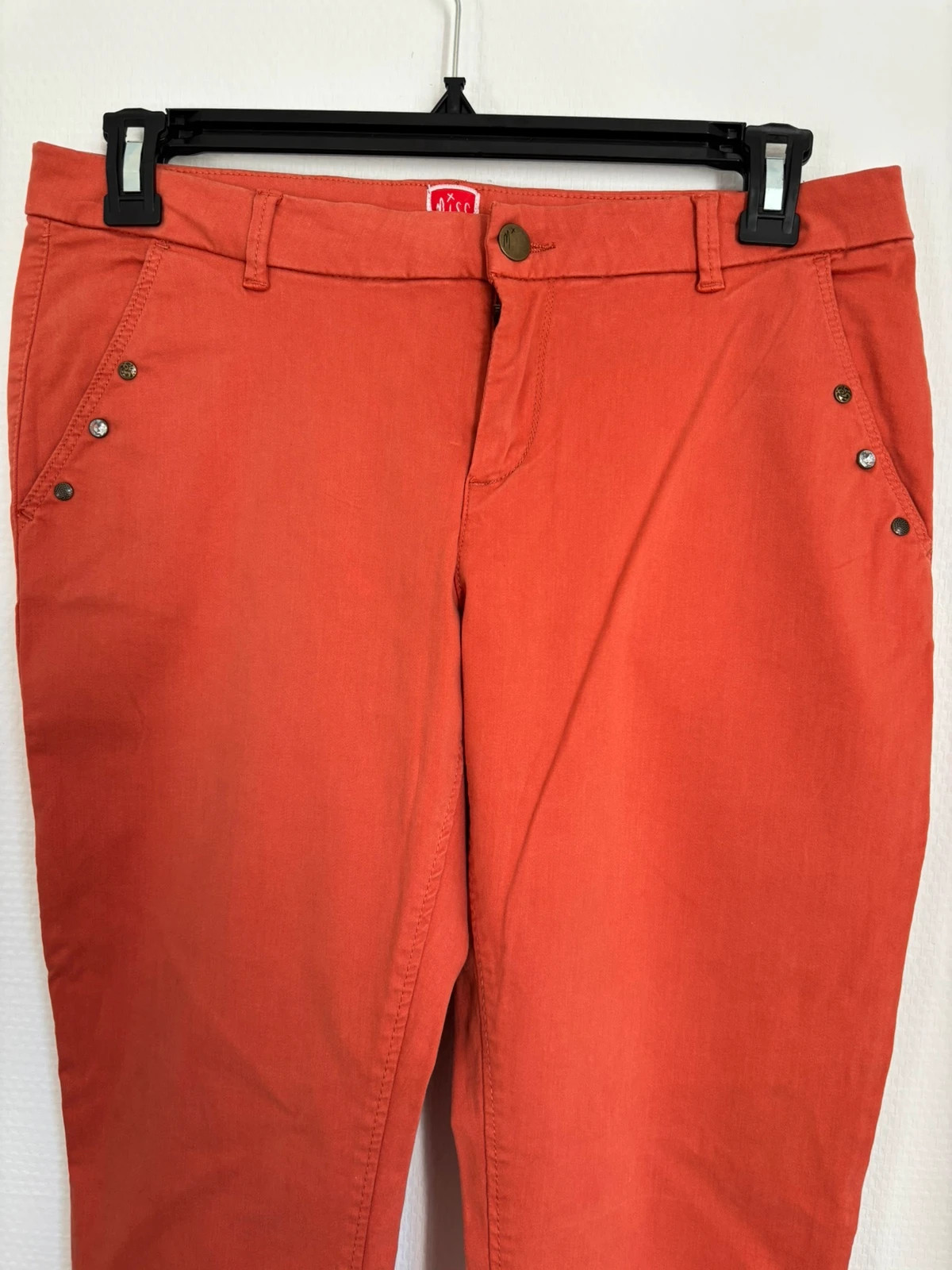 Pantalon chino corail – Miss Captain – taille M / 38 / 10 3