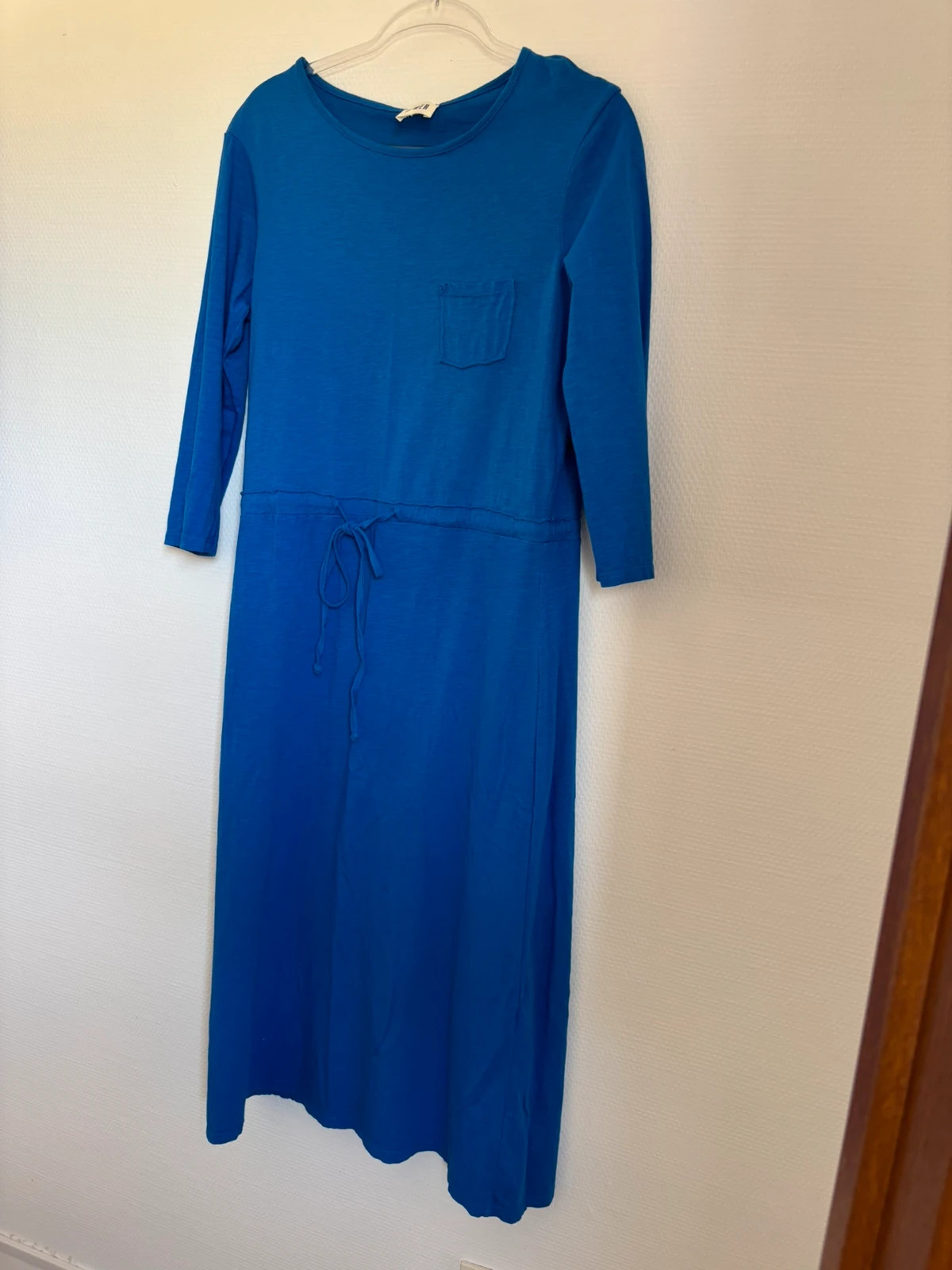 Robe longue bleue – Omer – taille S / 36 / 8 3