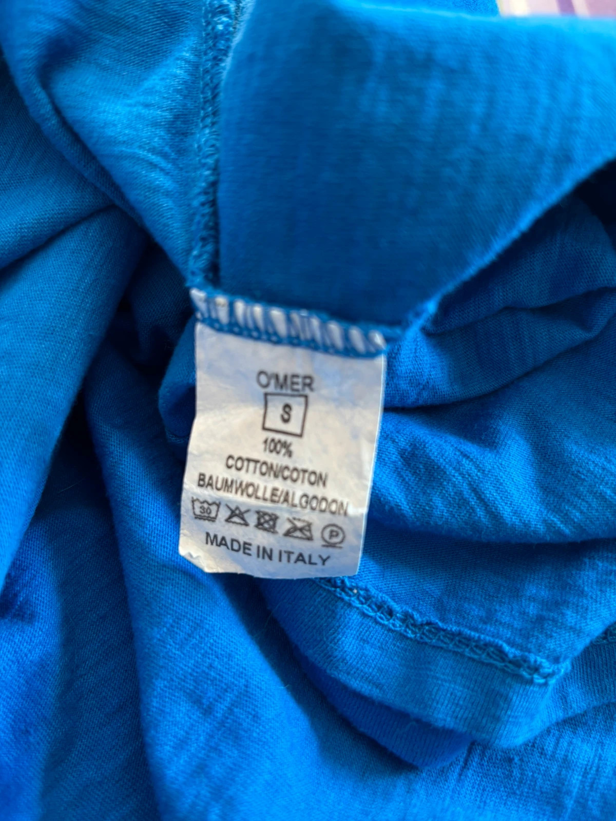 Robe longue bleue – Omer – taille S / 36 / 8 5