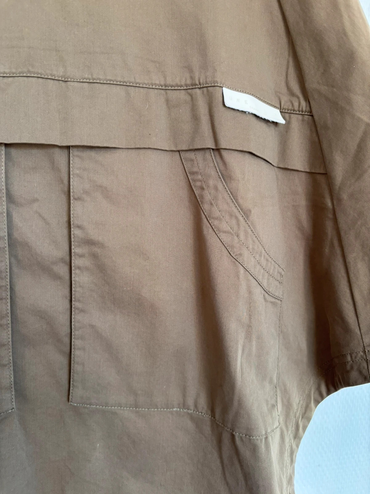 Cape mi-saison à capuche – UNE FILLE – taille XS 3