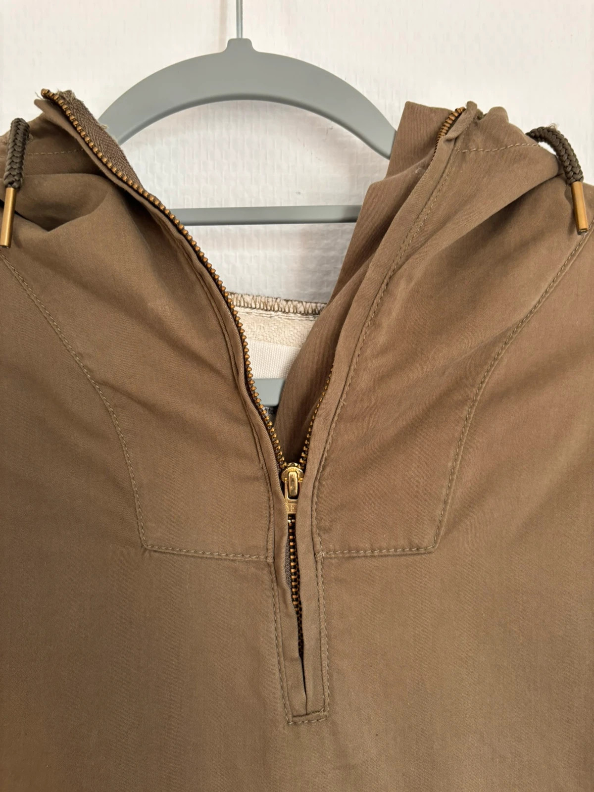 Cape mi-saison à capuche – UNE FILLE – taille XS 2