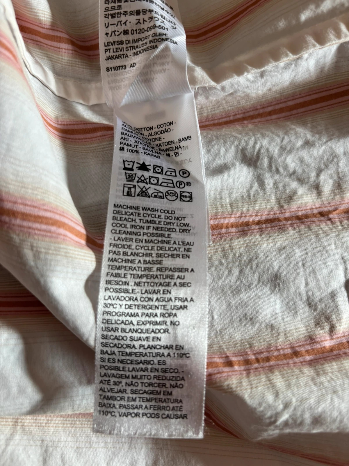 Chemise manches courtes Levi’s – Levi's – taille XS 5