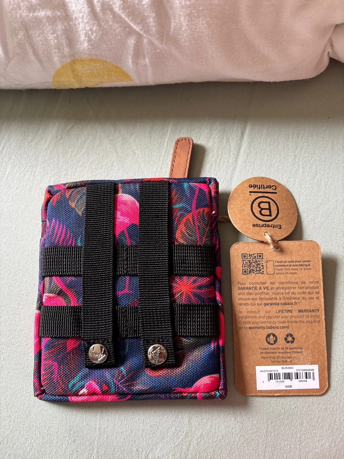 Pochette Cabaïa flamants roses – Cabaïa 2