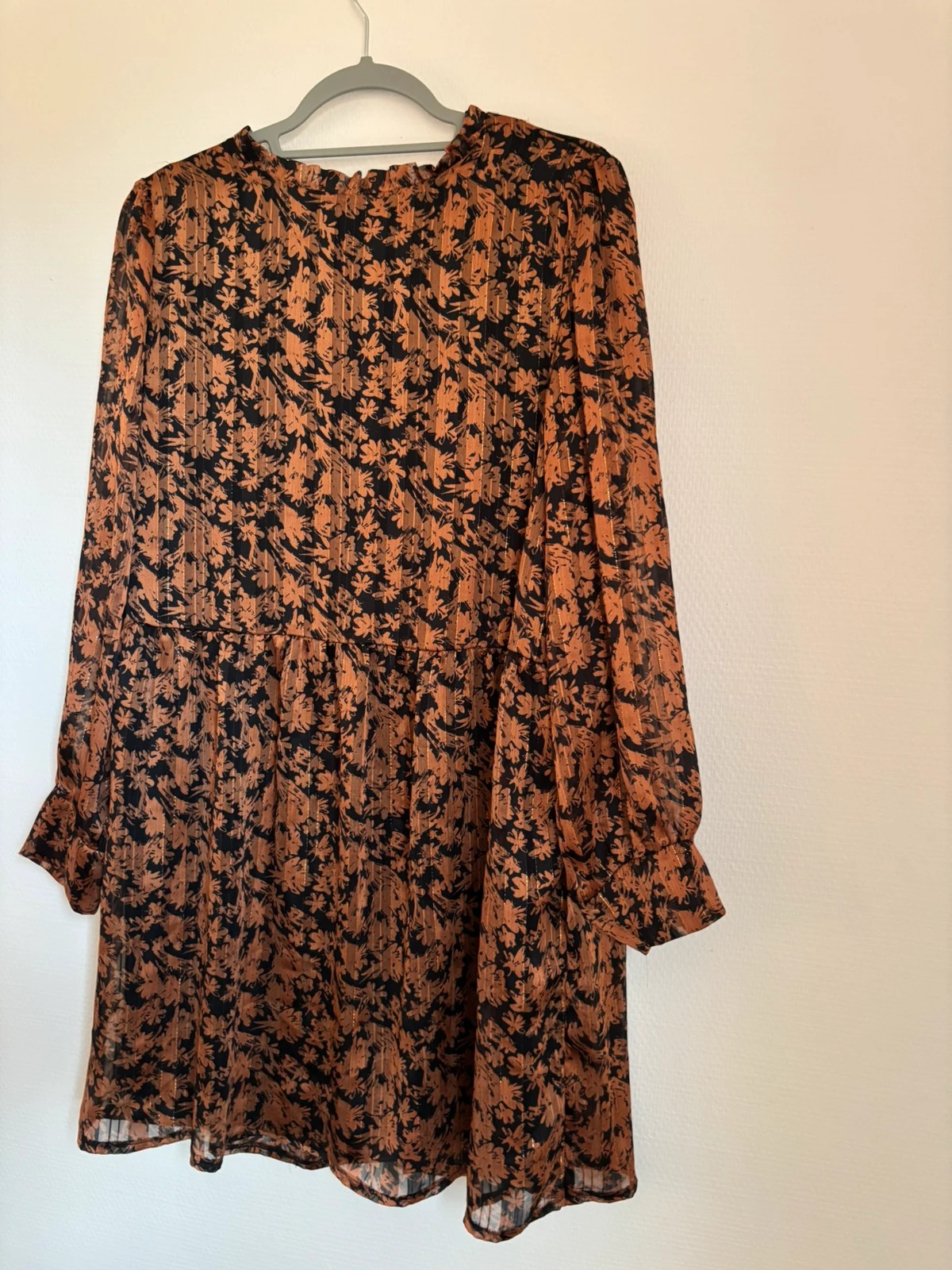 Robe fluide fleurie doublée – Promod – taille L / 40 / 12 2