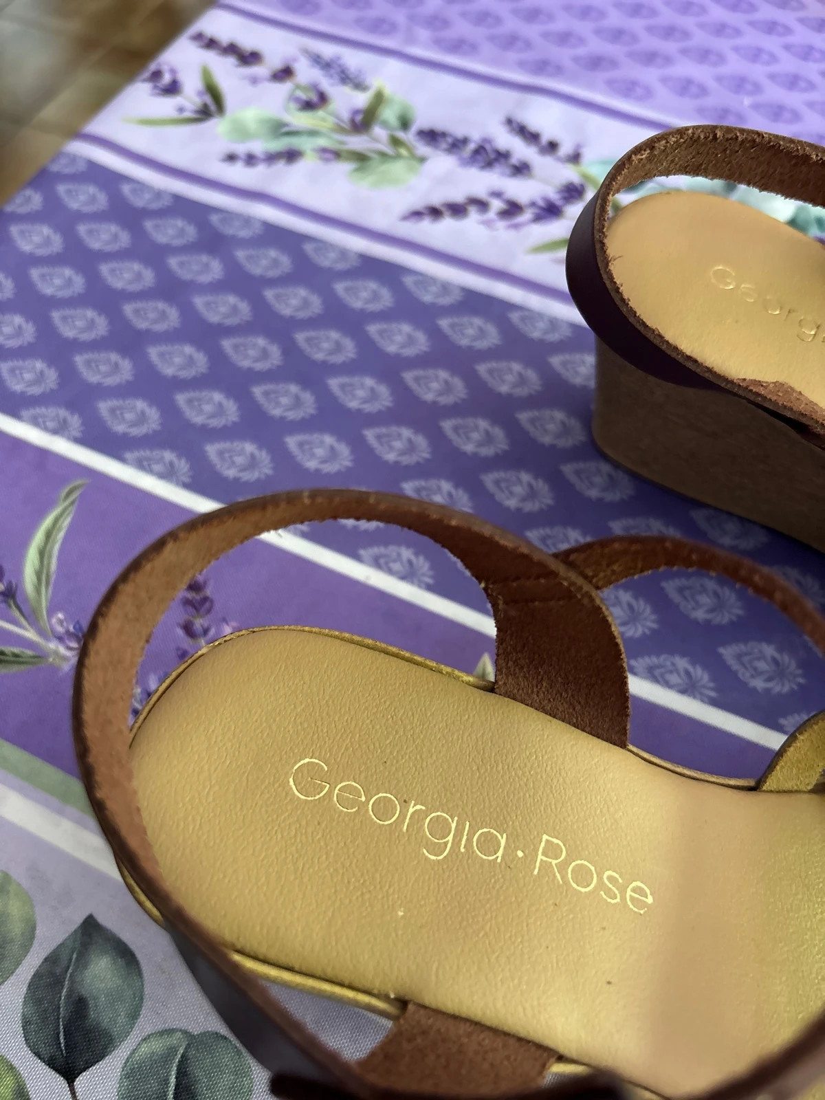 Sandales compensées – Georgia Rose – taille EU 37 2