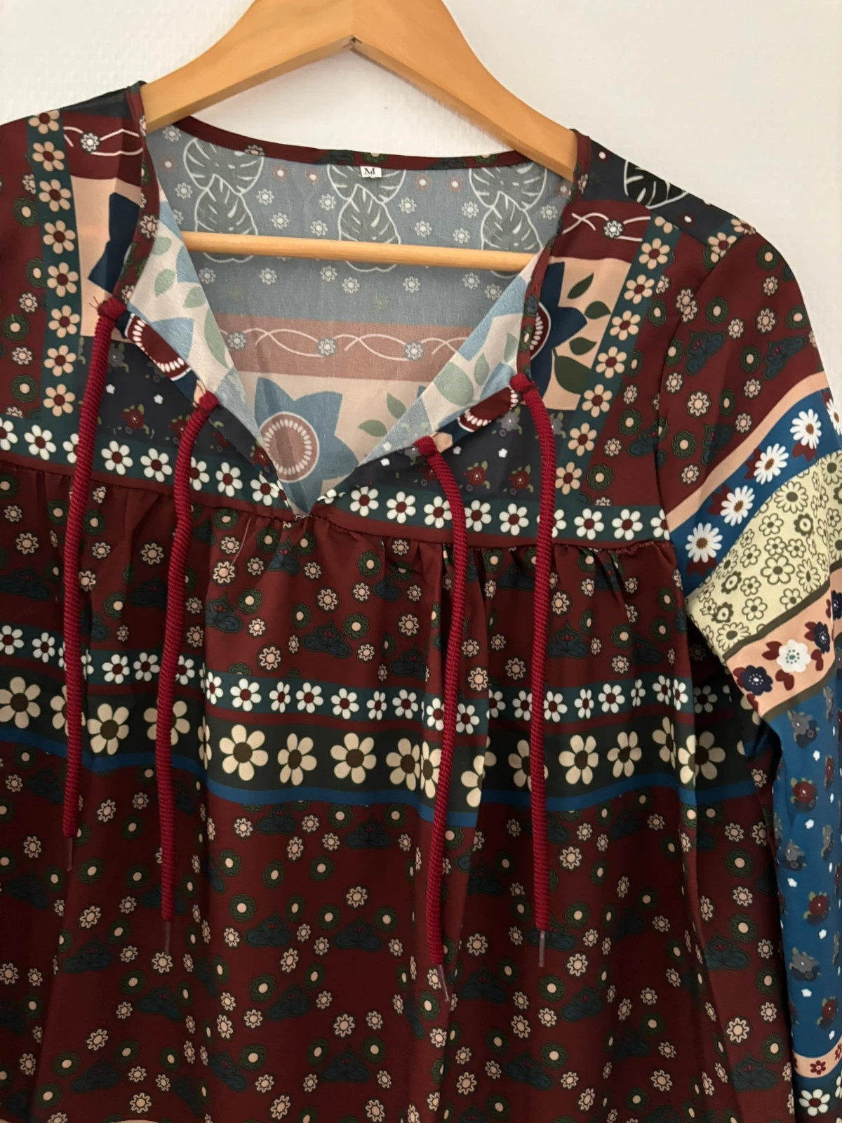 Blouse fluide imprimée bohème – H&M – taille M / 38 / 10 3