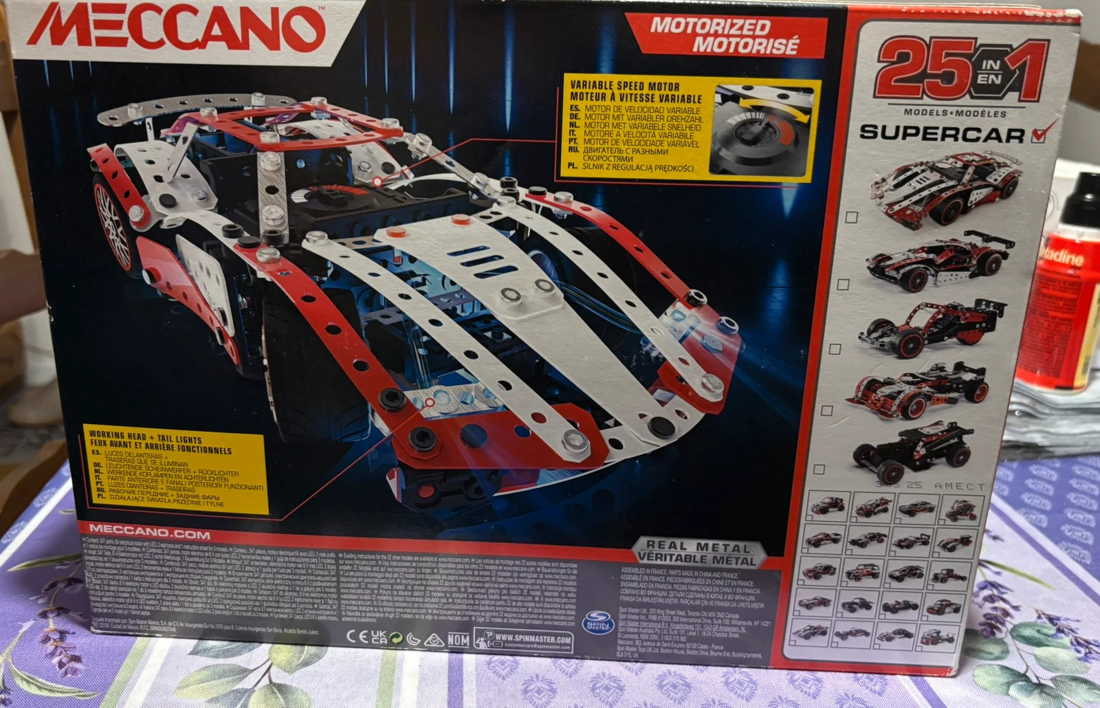 Meccano Supercar motorisée 25-en-1 – Neuf sous emballage – Meccano – taille 10 ans / 140 cm 2