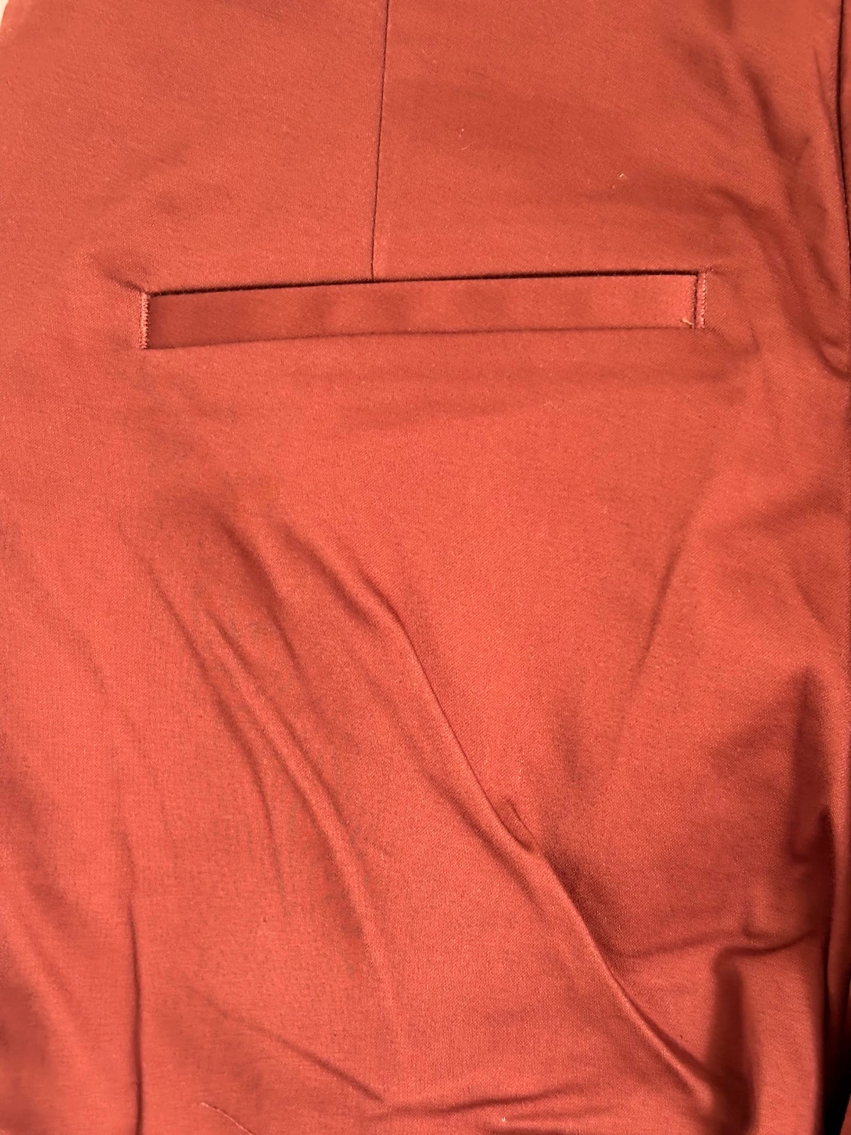 Pantalon terracotta tendance coupe droite – H&M – taille M / 38 / 10 3