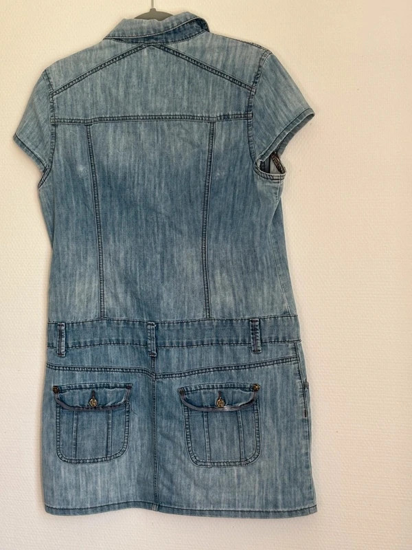 Robe en jean Camaïeu style chemise – Camaïeu – taille L / 40 / 12 3