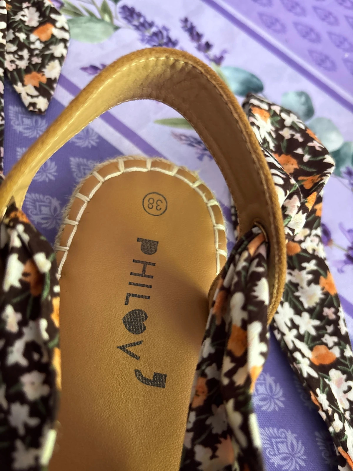 Sandales à nœud fleuri – Philov – taille 38 2