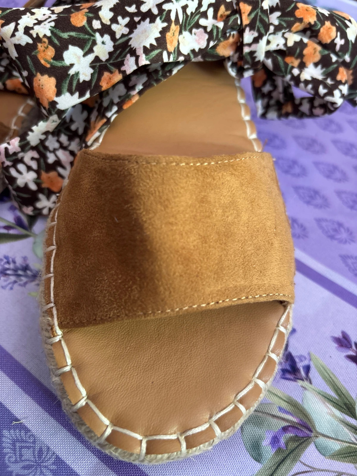 Sandales à nœud fleuri – Philov – taille 38 5