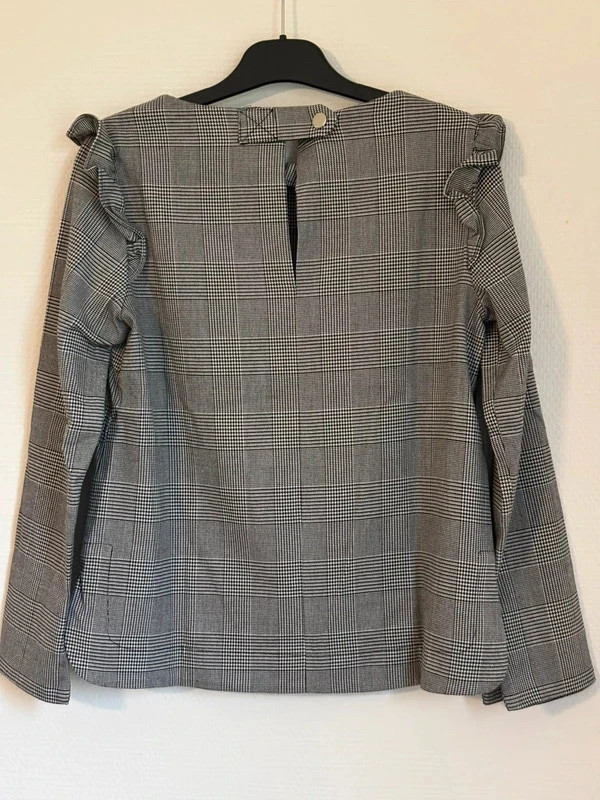 Chemisier pied-de-poule – Mango – taille S / 36 / 8 2