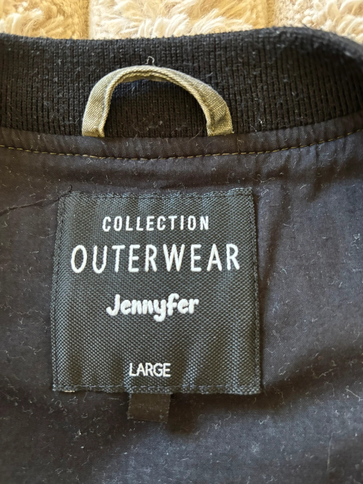 Blouson bomber camouflage kaki Jennyfer patchs zippé tendance – Jennyfer – taille L 5