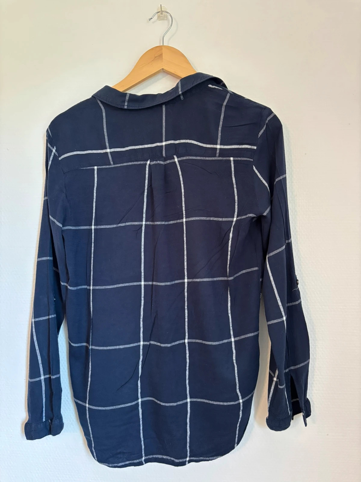 Chemise fluide à carreaux bleu – Promod – taille S / 36 / 8 2