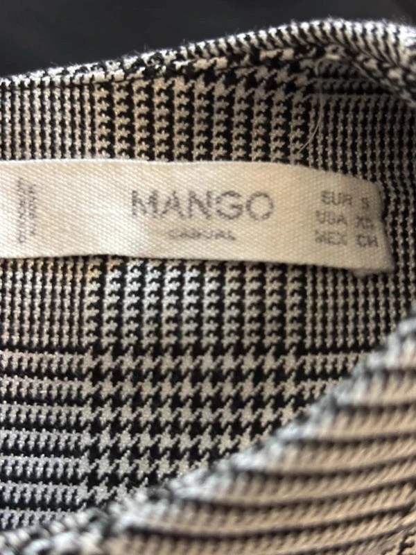 Chemisier pied-de-poule – Mango – taille S / 36 / 8 5