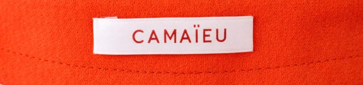 Pantalon rouge fluide taille haute élégant – Camaïeu – taille S / 36 / 8 3