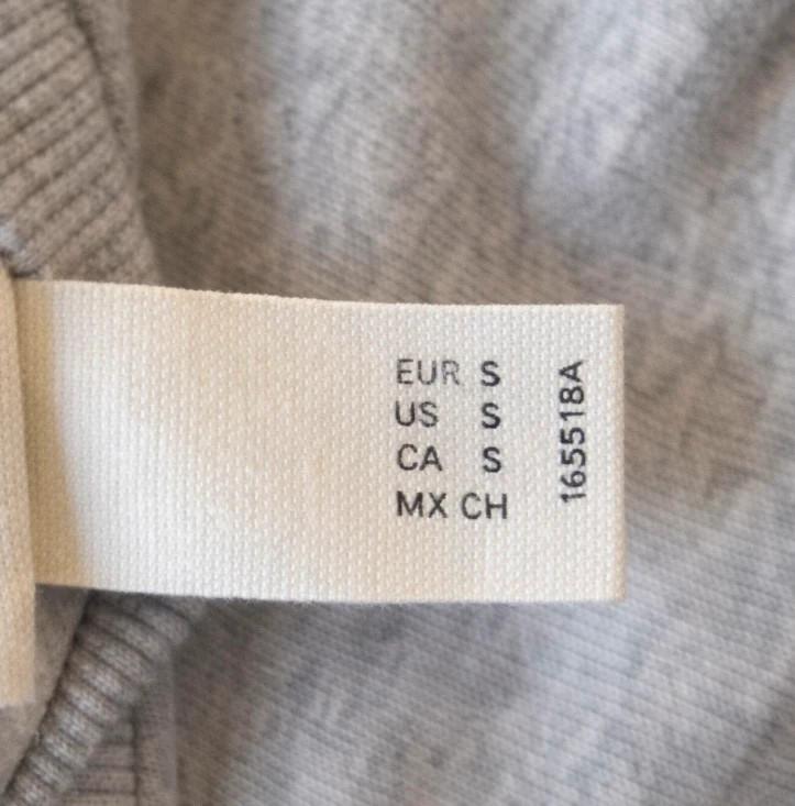 Sweat H&M NFL gris logo brodé style US sport – H&M – taille M 3