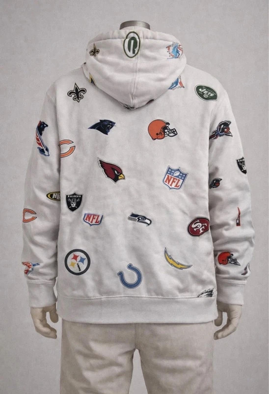 Sweat à capuche NFL Celio collection logos équipes football américain – NFL – taille M 2