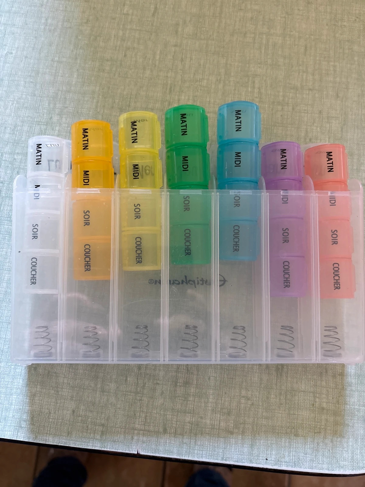 Pilulier hebdomadaire Estipharm 7 jours – Matin/Midi/Soir – ESTIPHARM 2