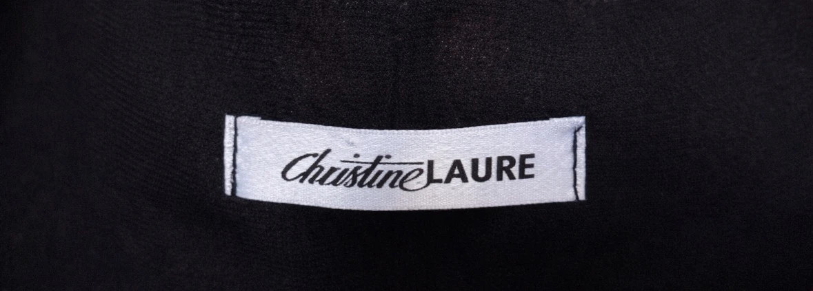 Robe Christine Laure noir & rose – Taille 38/M – Élégante – Christine Laure – taille M / 38 / 10 4