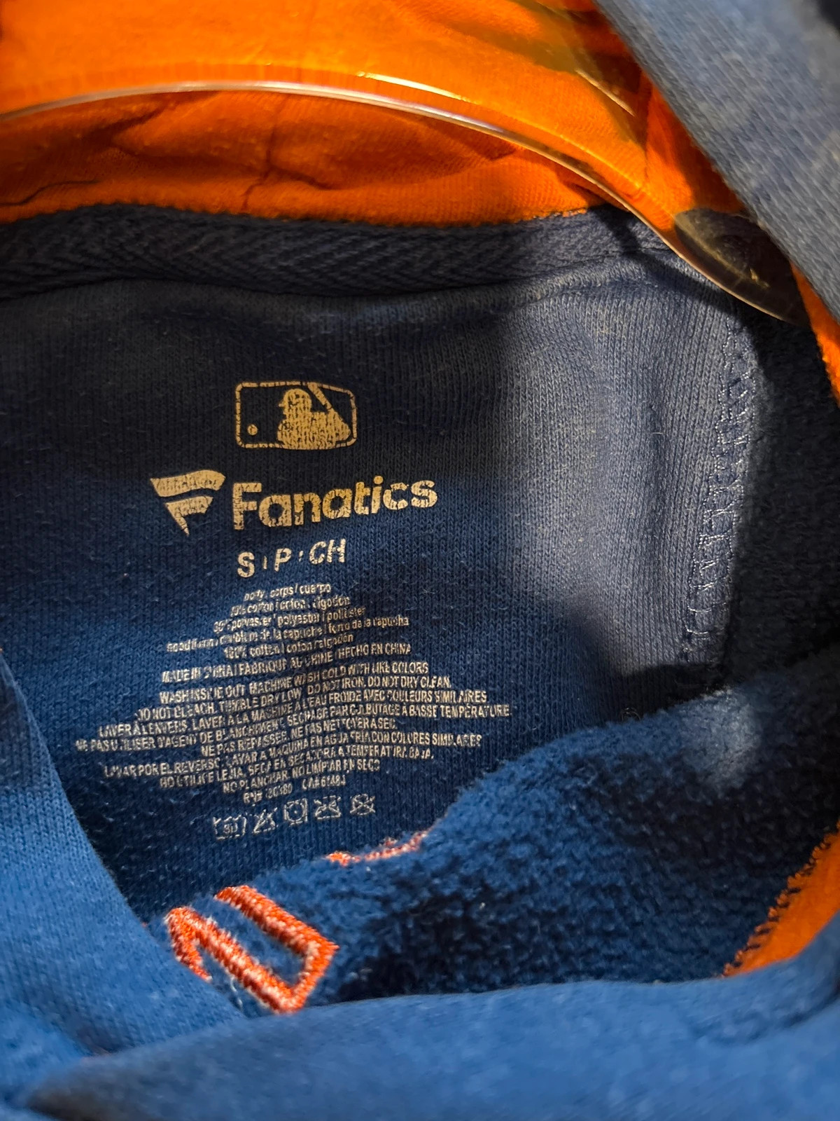 Hoodie MLB New York Mets Fanatics – sweat baseball US – Fanatics – taille S 3