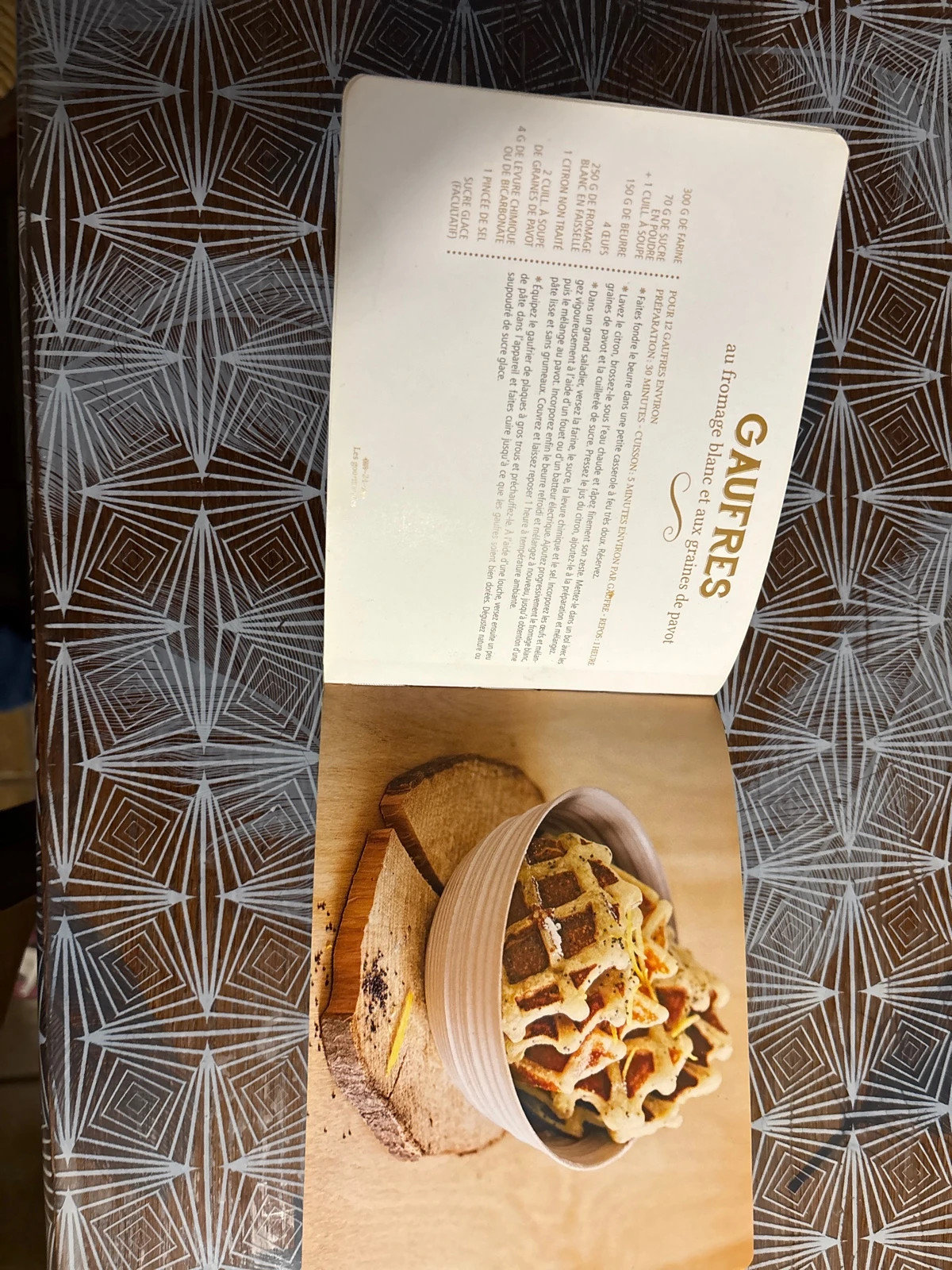 Petit livret recettes gaufres – solar. 2