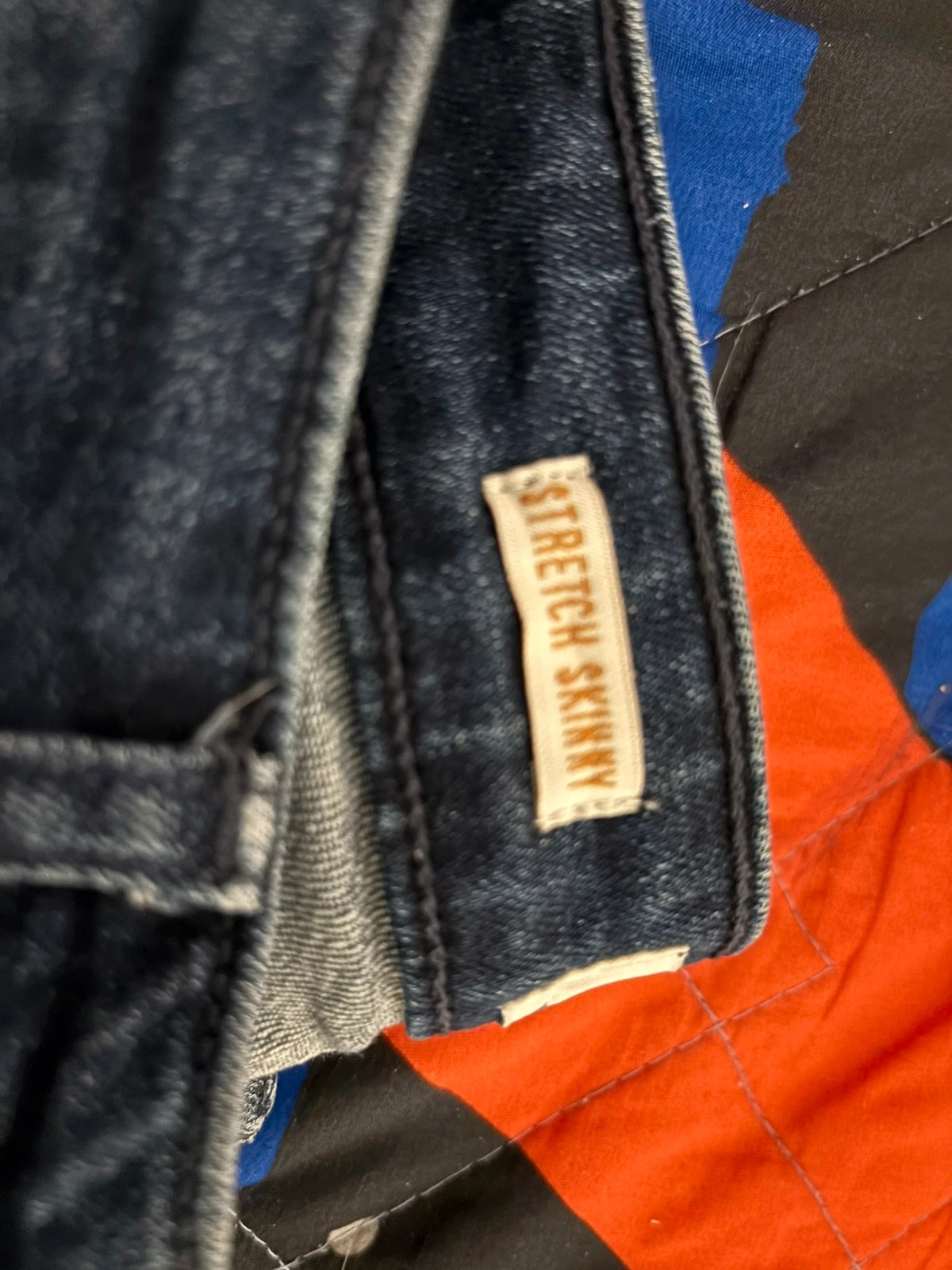 Jean Topman Skinny Stretch – W30 / FR 40 – Bleu foncé – Topman – taille Autre 5