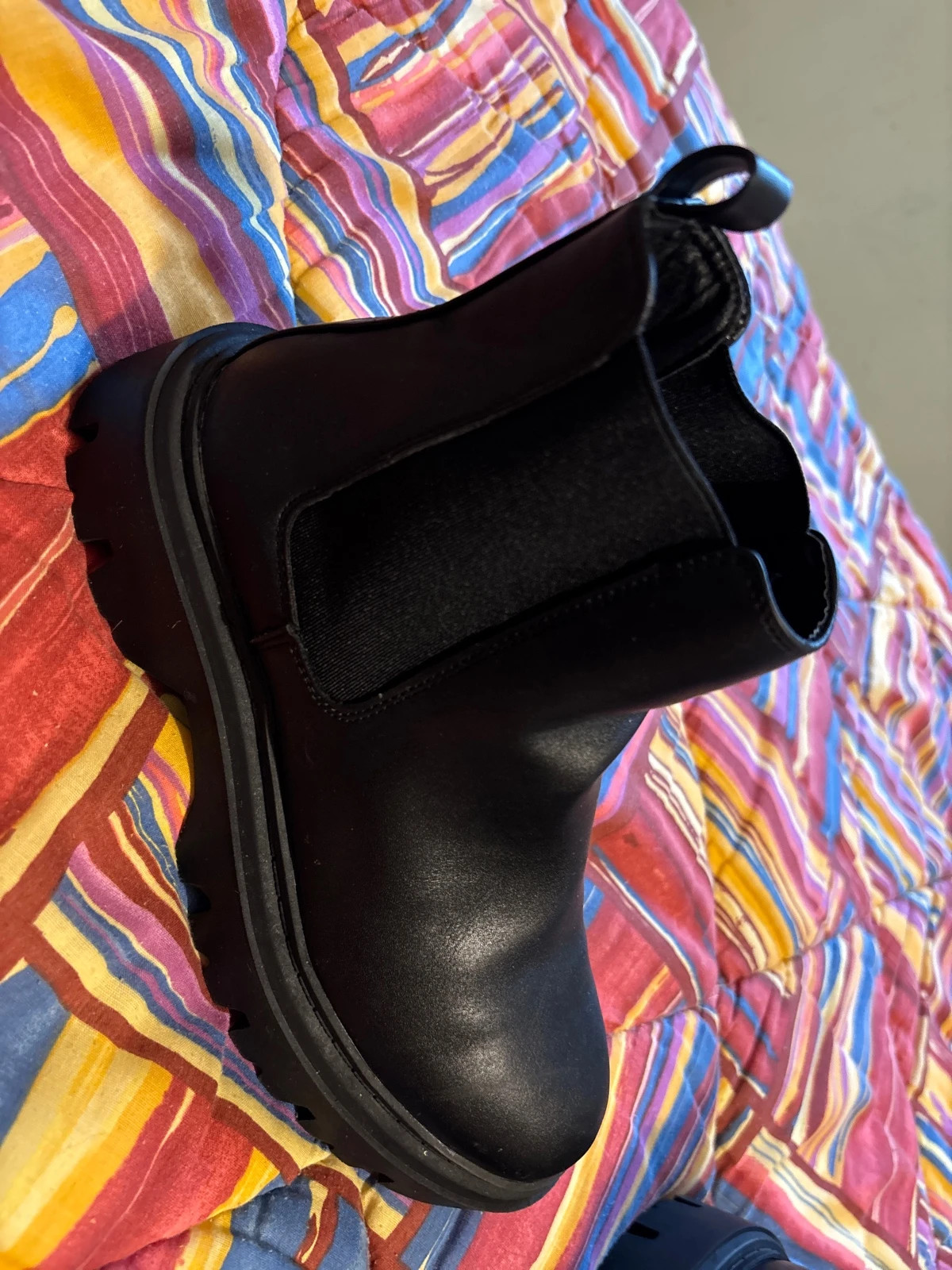 Bottines noires type Chelsea – Primark – taille 37 2