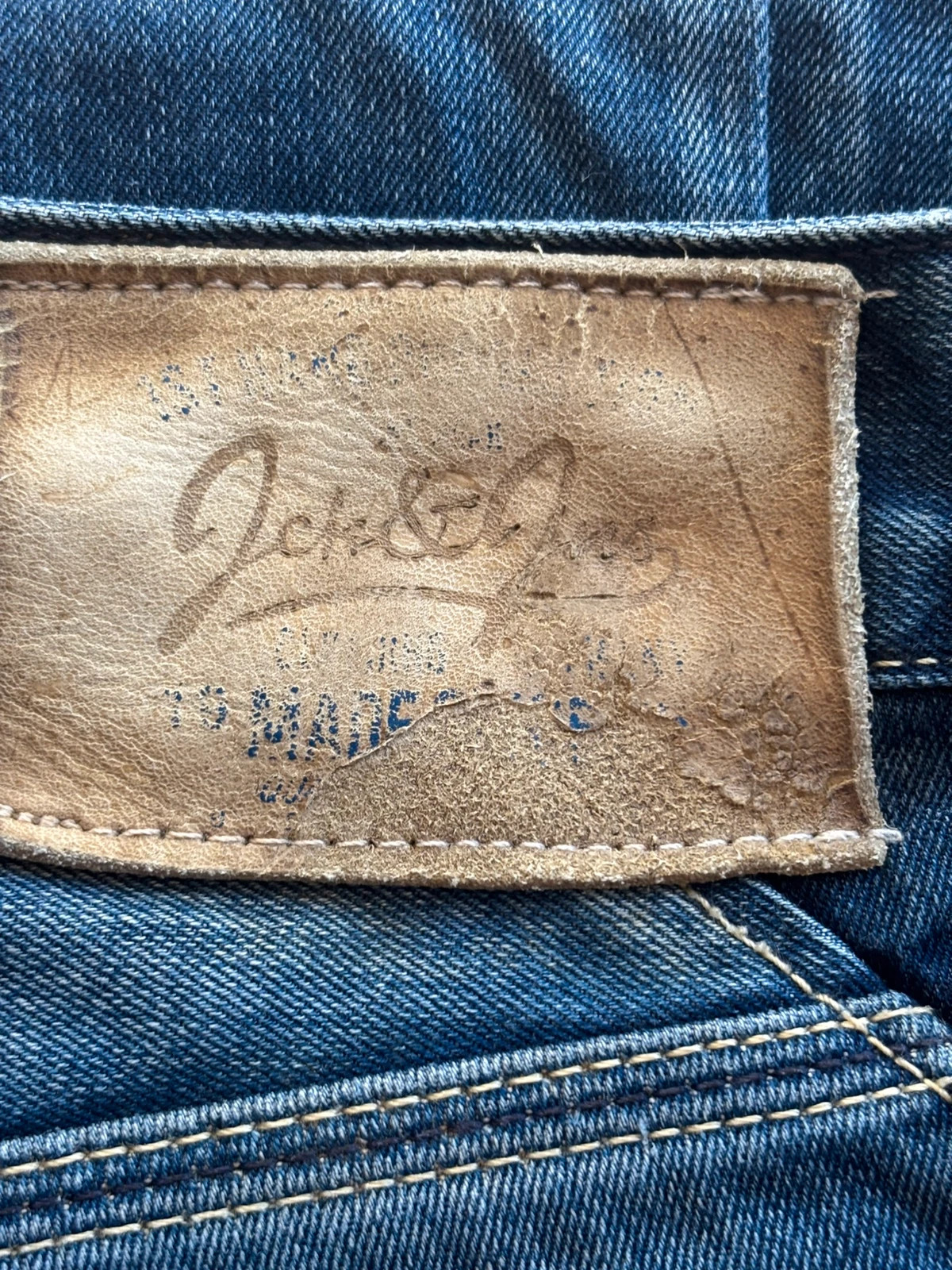 Jean Jack & Jones délavé – Jack & Jones – taille W33 | FR 42 5