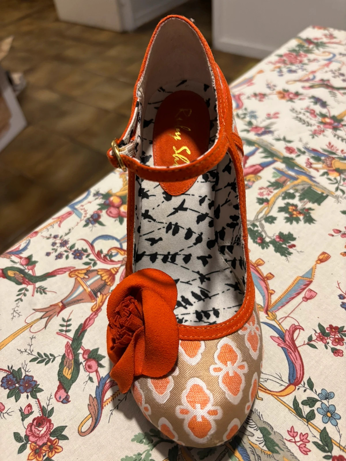 Escarpins rétro à fleur – Ruby Shoo – taille 36 2