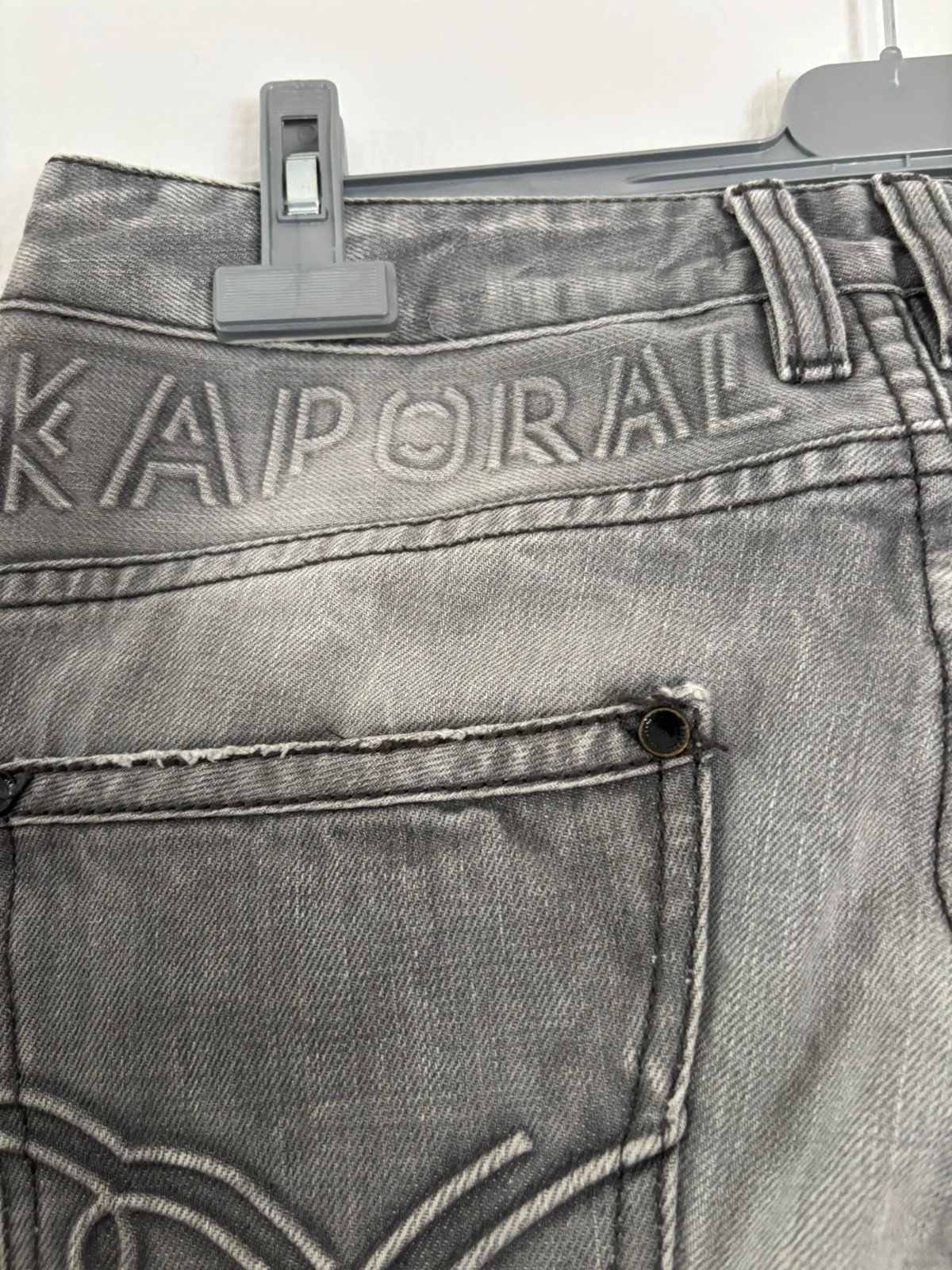 Jean Kaporal gris délavé – Kaporal – taille 38 5