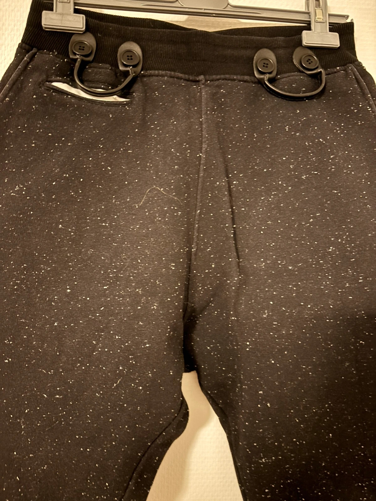 Jogging noir moucheté – Sweet Pants – taille M 5