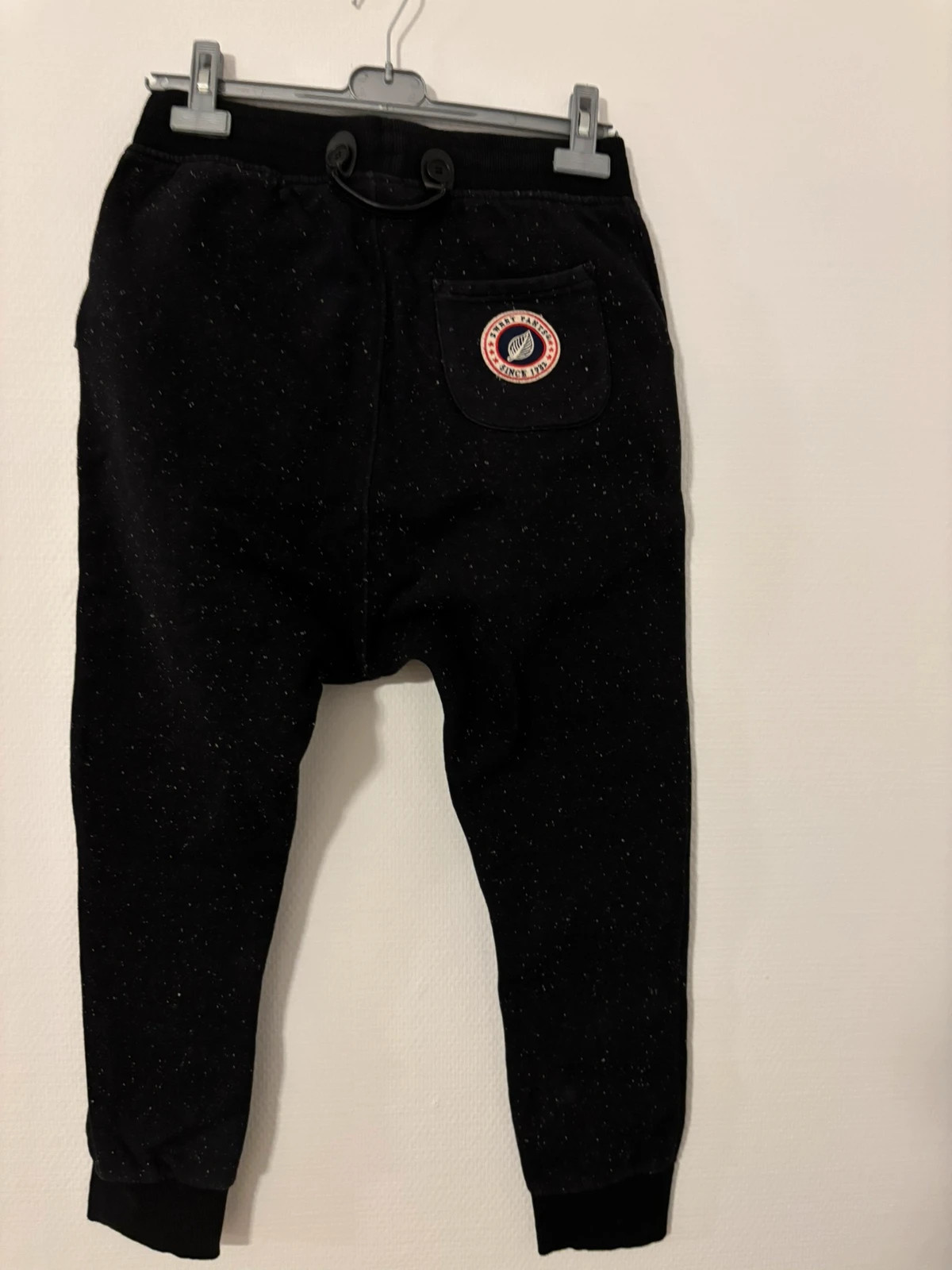 Jogging noir moucheté – Sweet Pants – taille M 2