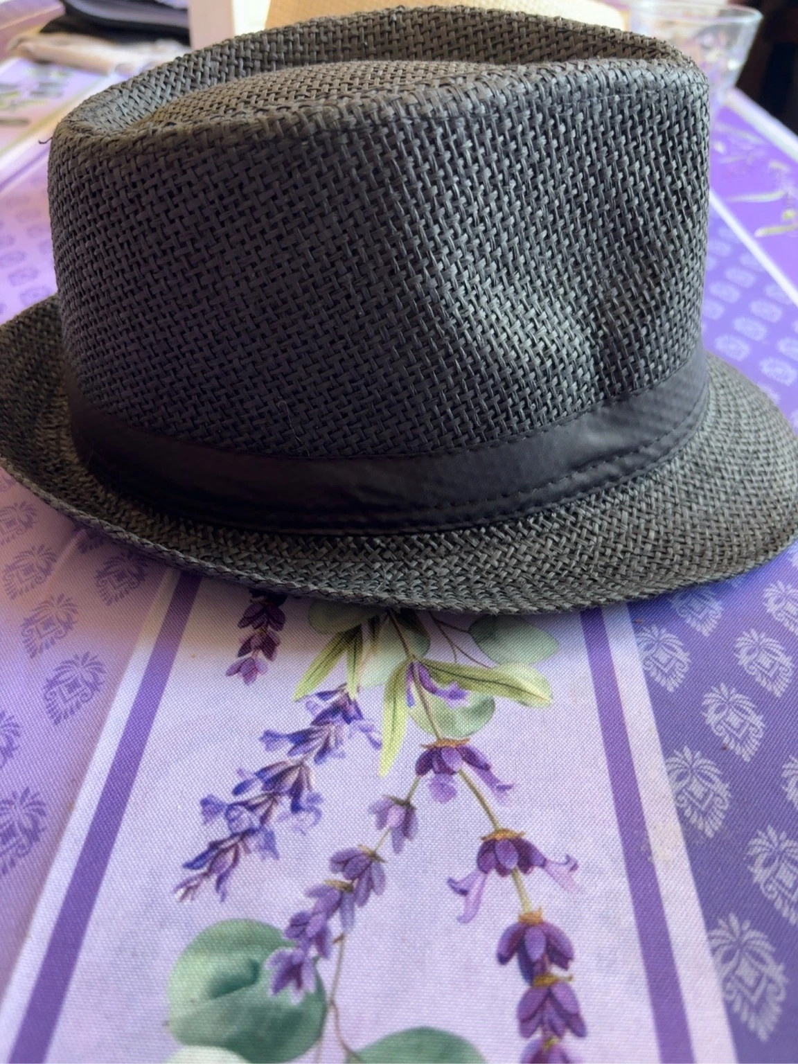 Chapeau Fedora noir – taille 58 3
