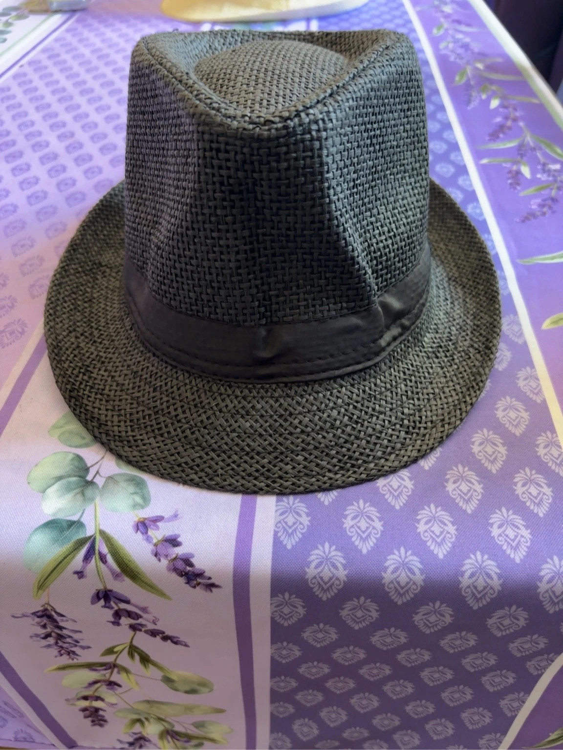 Chapeau Fedora noir – taille 58 2