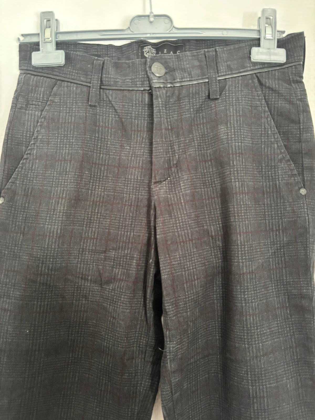 Pantalon à carreaux coupe habillée – IZAC – taille W29 | FR 38 3