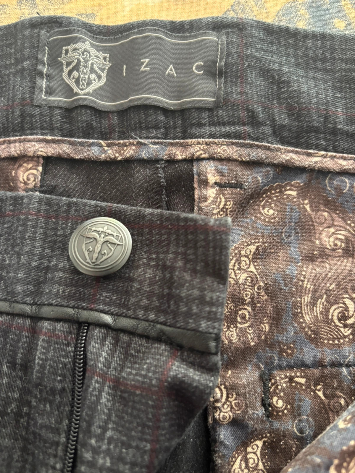 Pantalon à carreaux coupe habillée – IZAC – taille W29 | FR 38 4