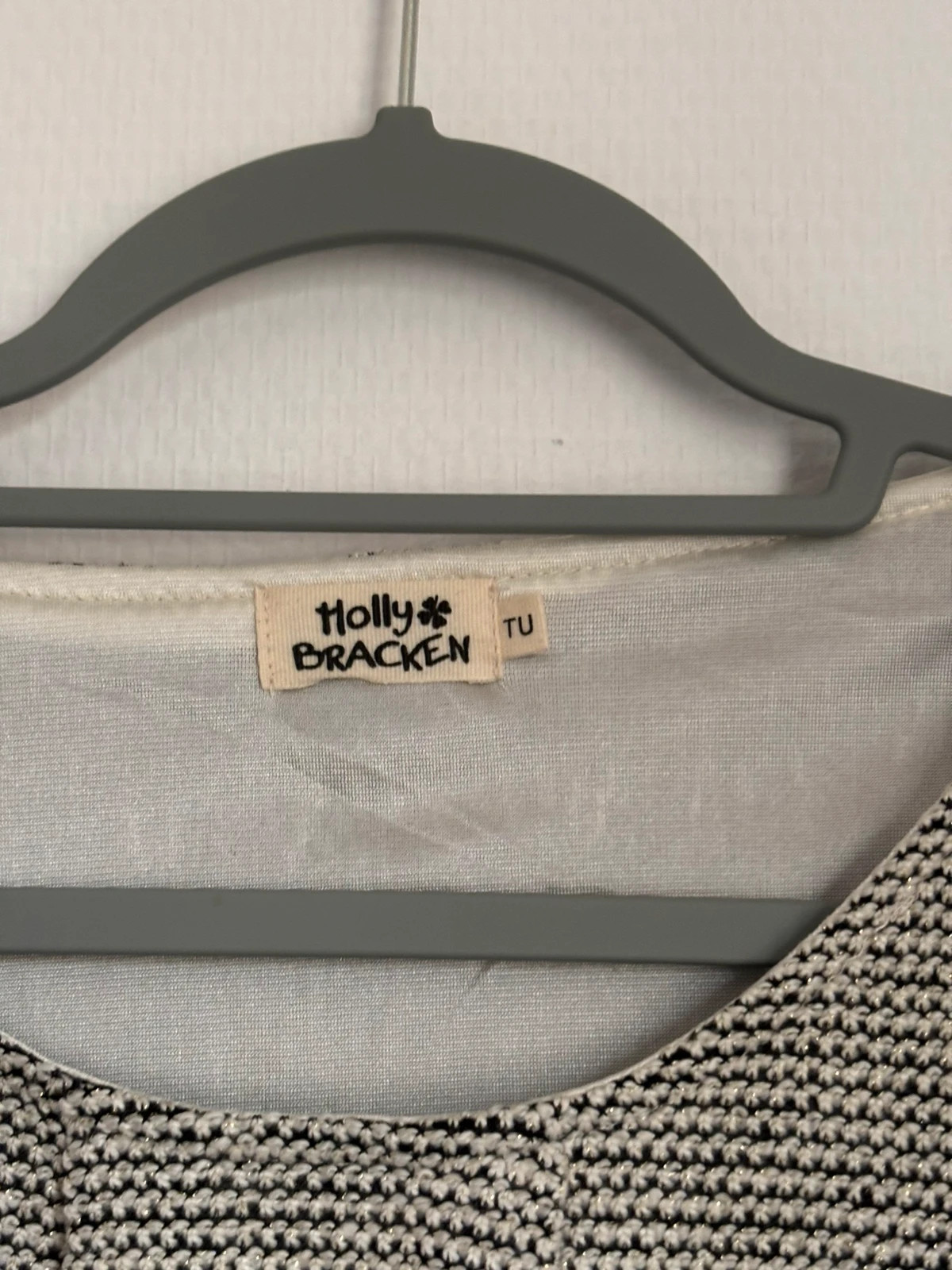 Pull maille chic dentelle florale – Holly Bracken – taille Taille unique 3