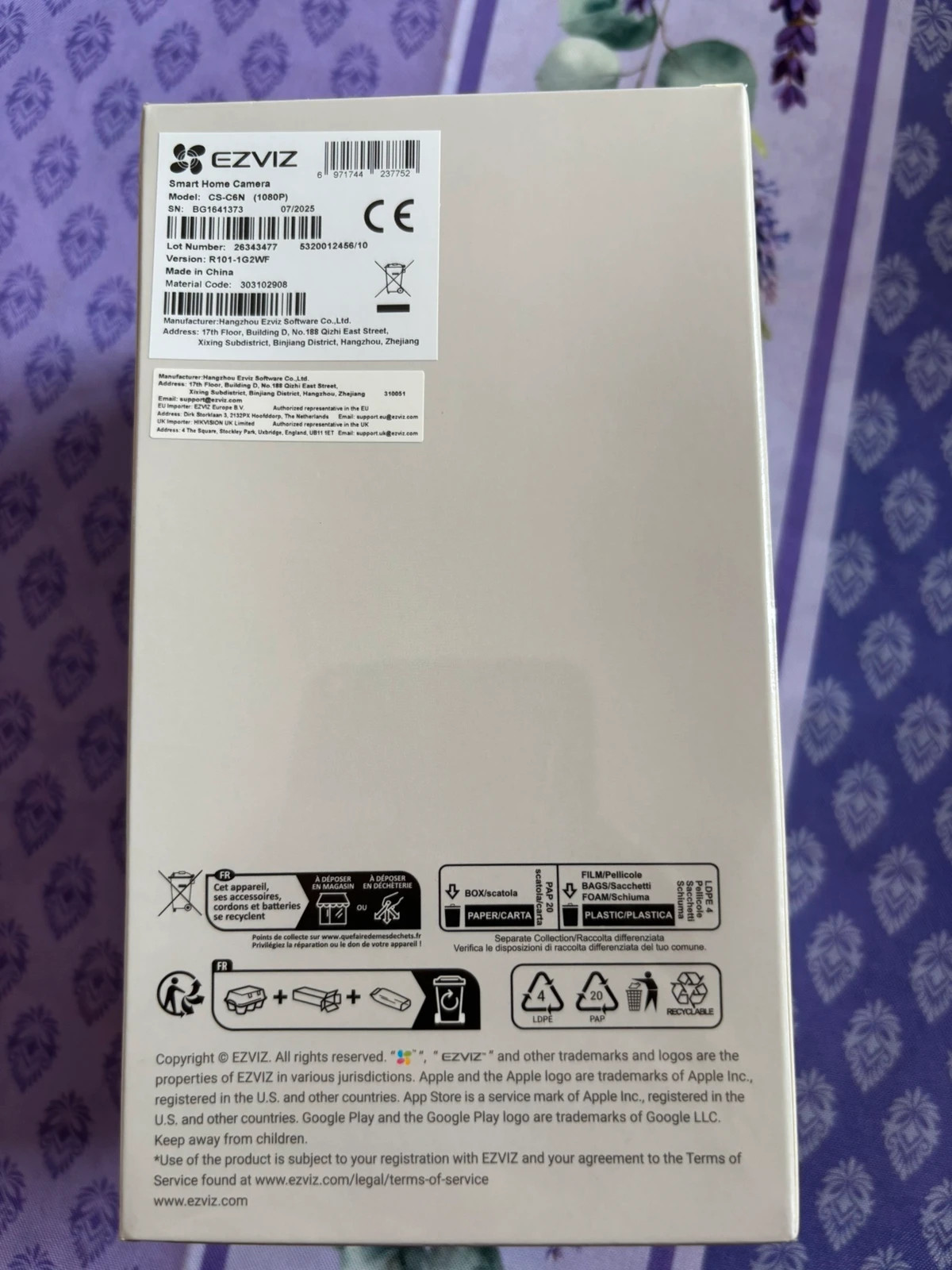 Caméra de surveillance Wi-Fi EZVIZ C6N 1080P neuve – EZVIZ 4