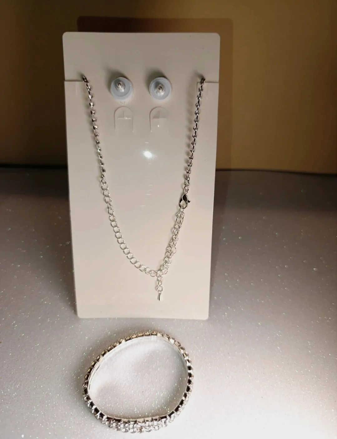 Conjunto bisuteria plateada Fashion Jewelry – Fashion Jewelry – taille Taille unique 2