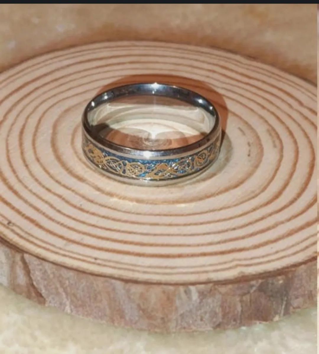 Anillos acero diseño geometrico talla 13 4pcs – Anillos – taille 46 5