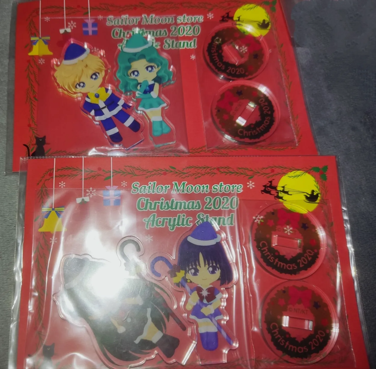 Soportes acrilicos Sailor Moon Store Christmas (6uds) – Sailor Moon Store 4