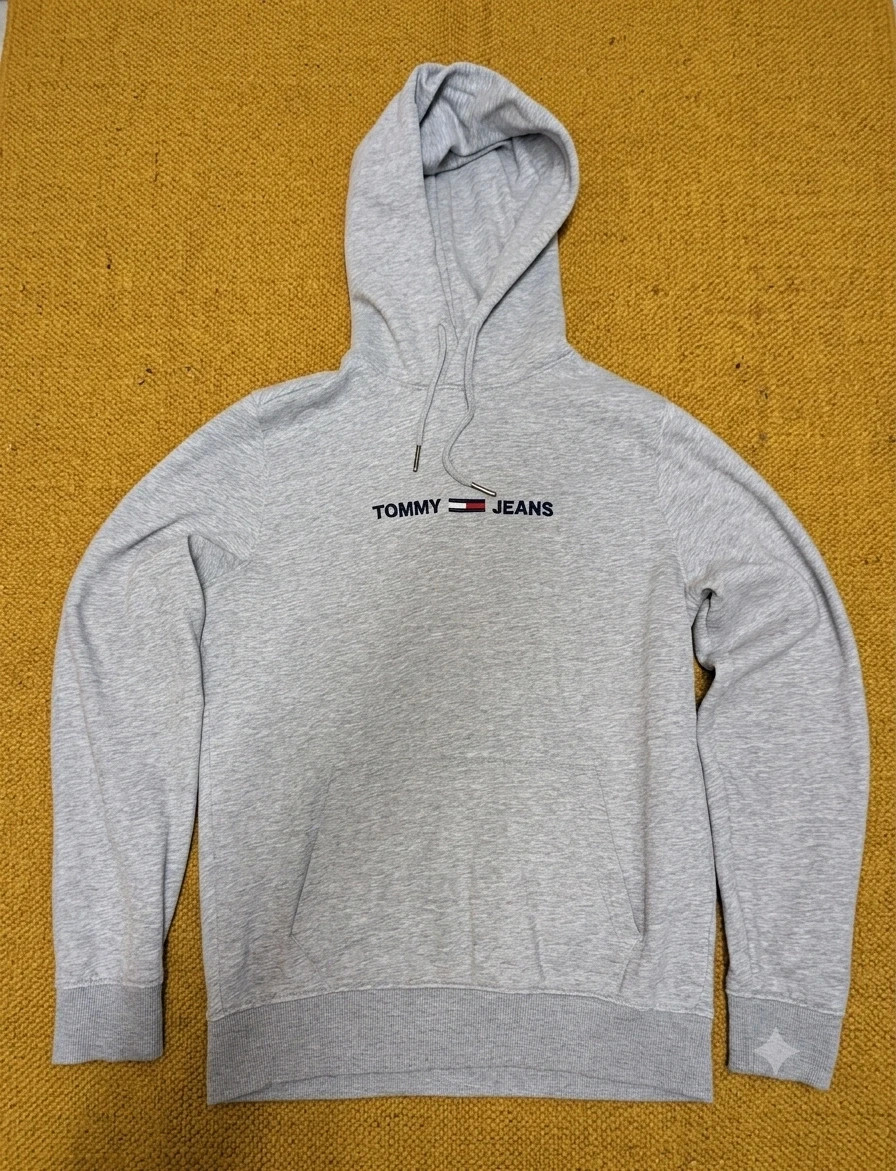 Sudadera con capucha gris Tommy Jeans talla M – Tommy Jeans – taille M 2