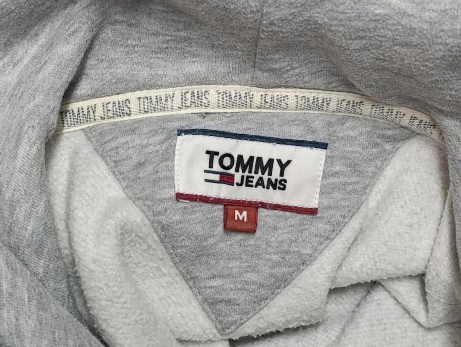 Sudadera con capucha gris Tommy Jeans talla M – Tommy Jeans – taille M 5