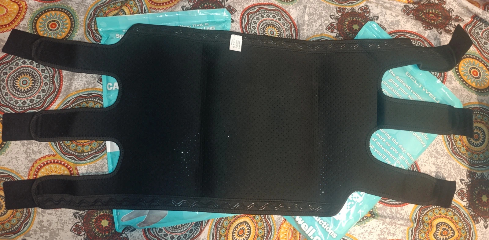 Vendaje pantorrilla Beltwell. Talla 2XL. Color negro – beltwell – taille XXL 3
