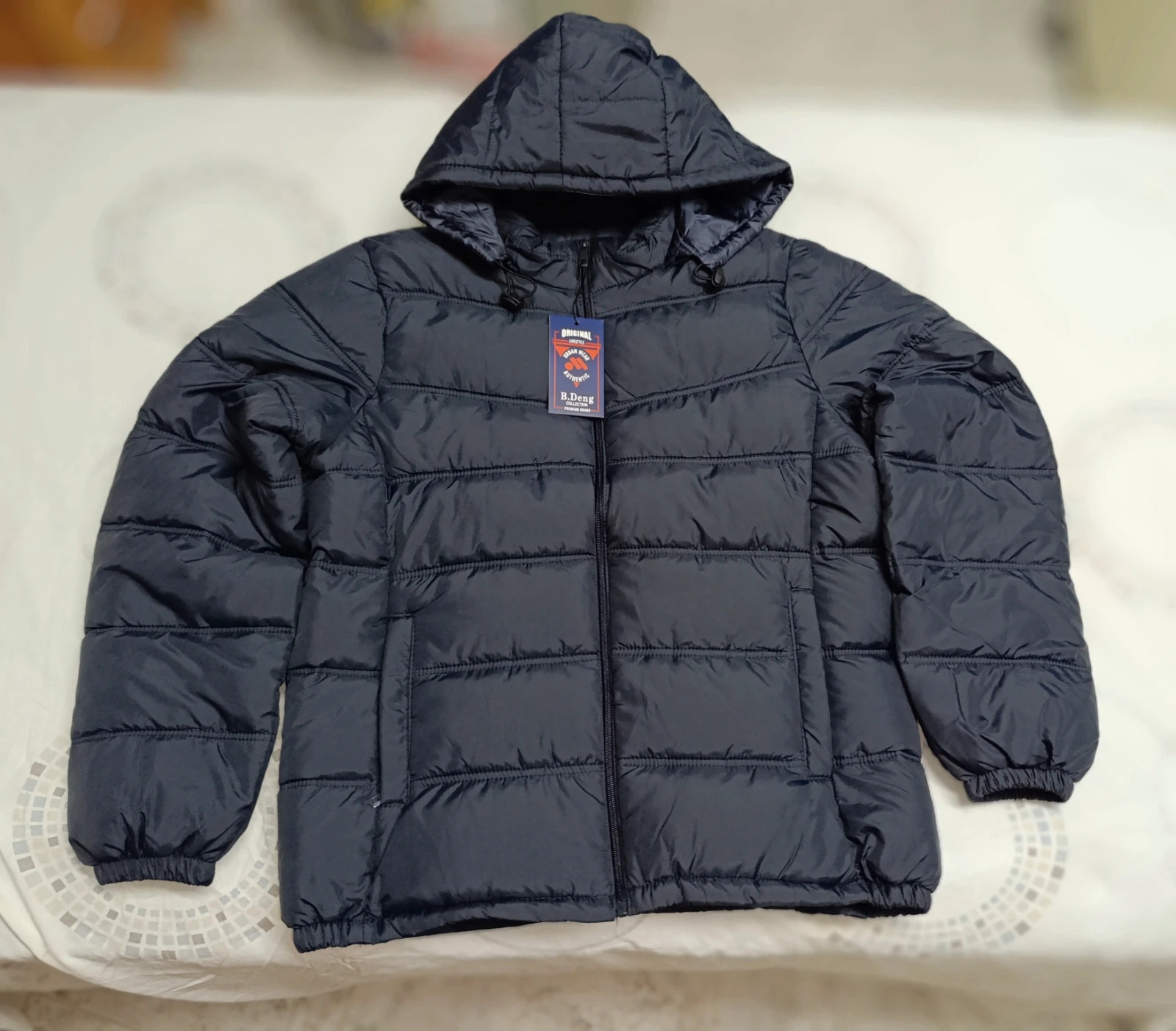 Abrigo Urban Wear Authentic talla M azul marino – Urban Wear – taille M 2
