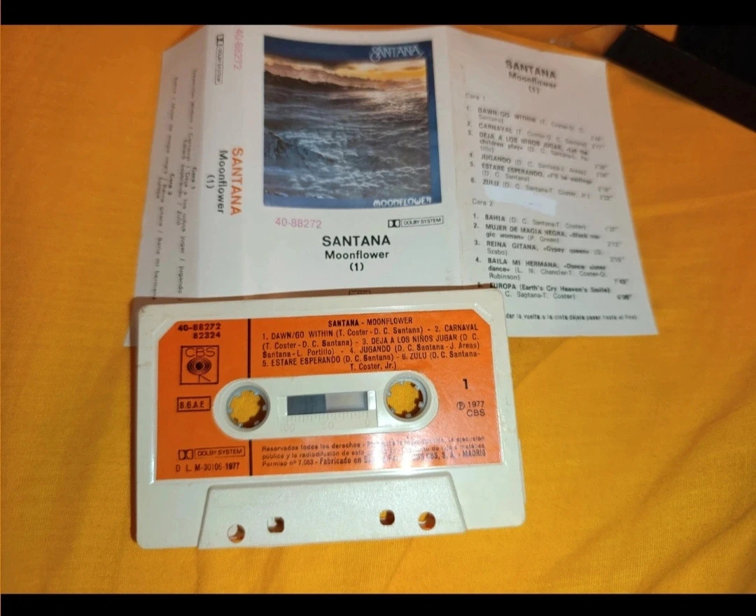 Cassette Santana Moonflower (I) 2