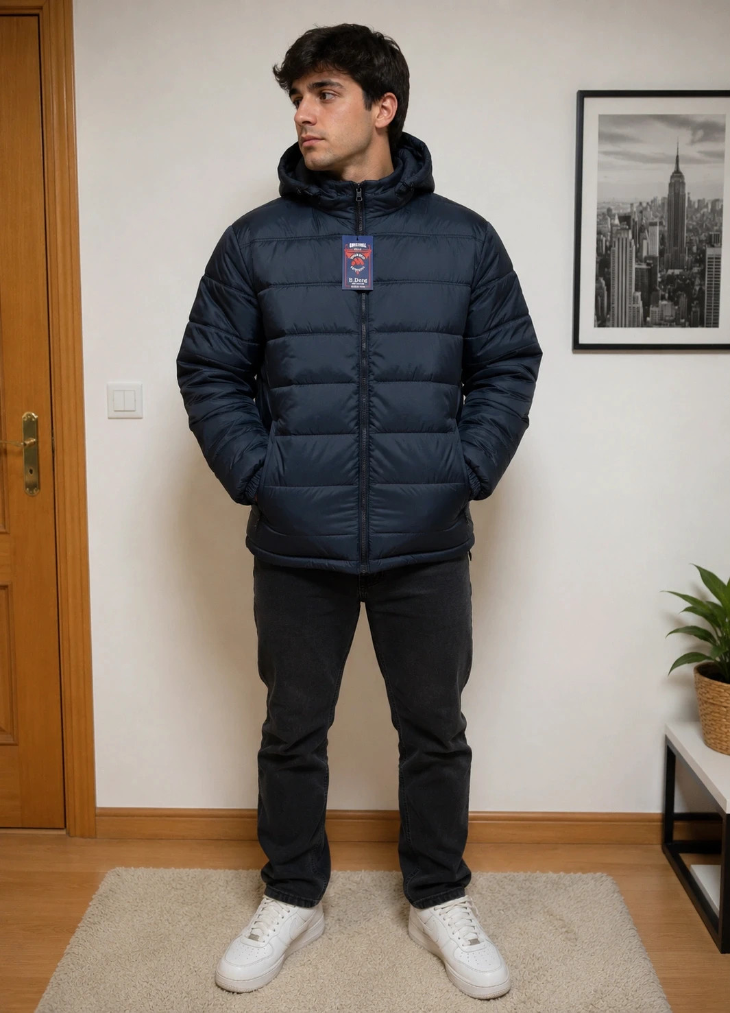 Abrigo Urban Wear Authentic talla M azul marino – Urban Wear – taille M
