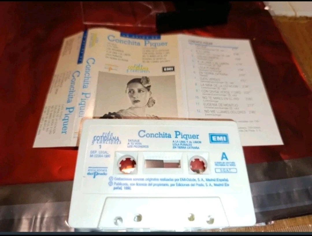 Cassette Lo Mejor de Conchita Piquer – Lo mejor de Concha Piquer 4