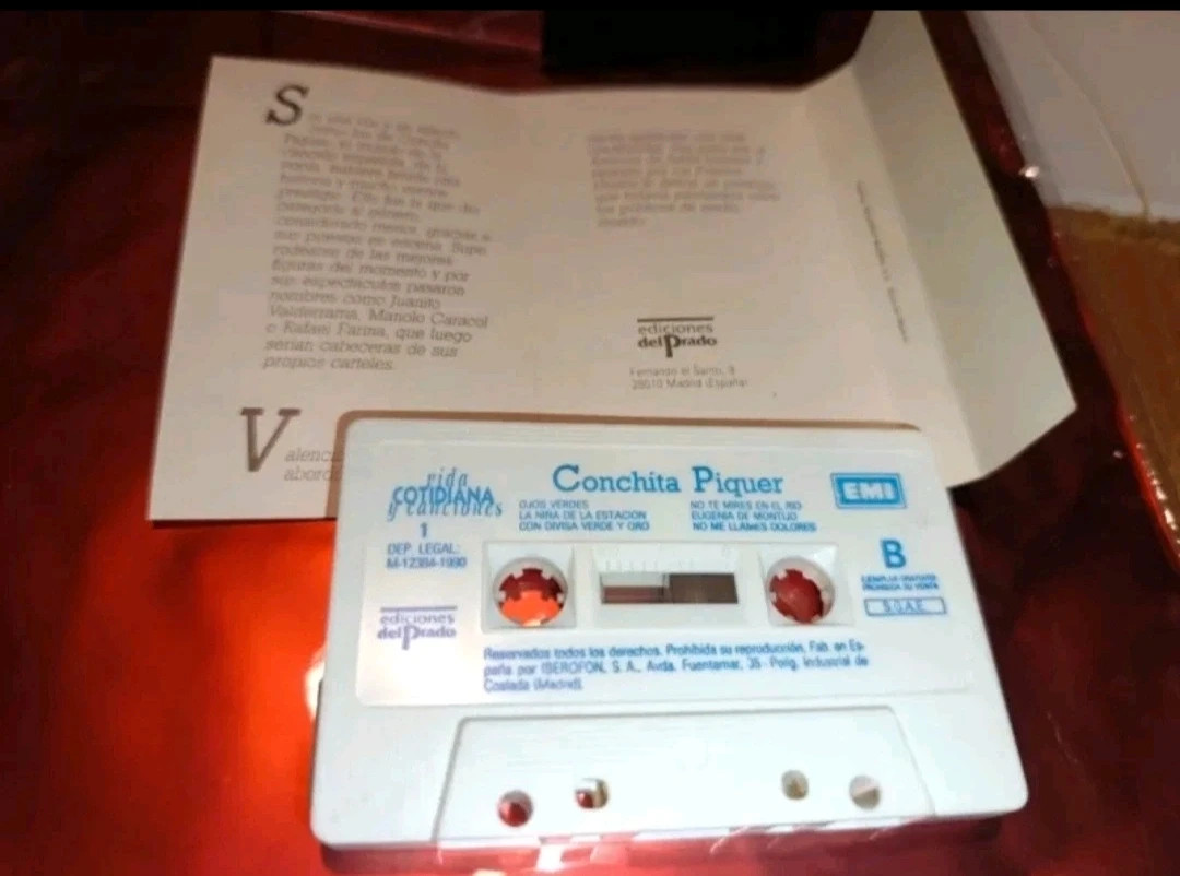 Cassette Lo Mejor de Conchita Piquer – Lo mejor de Concha Piquer 5
